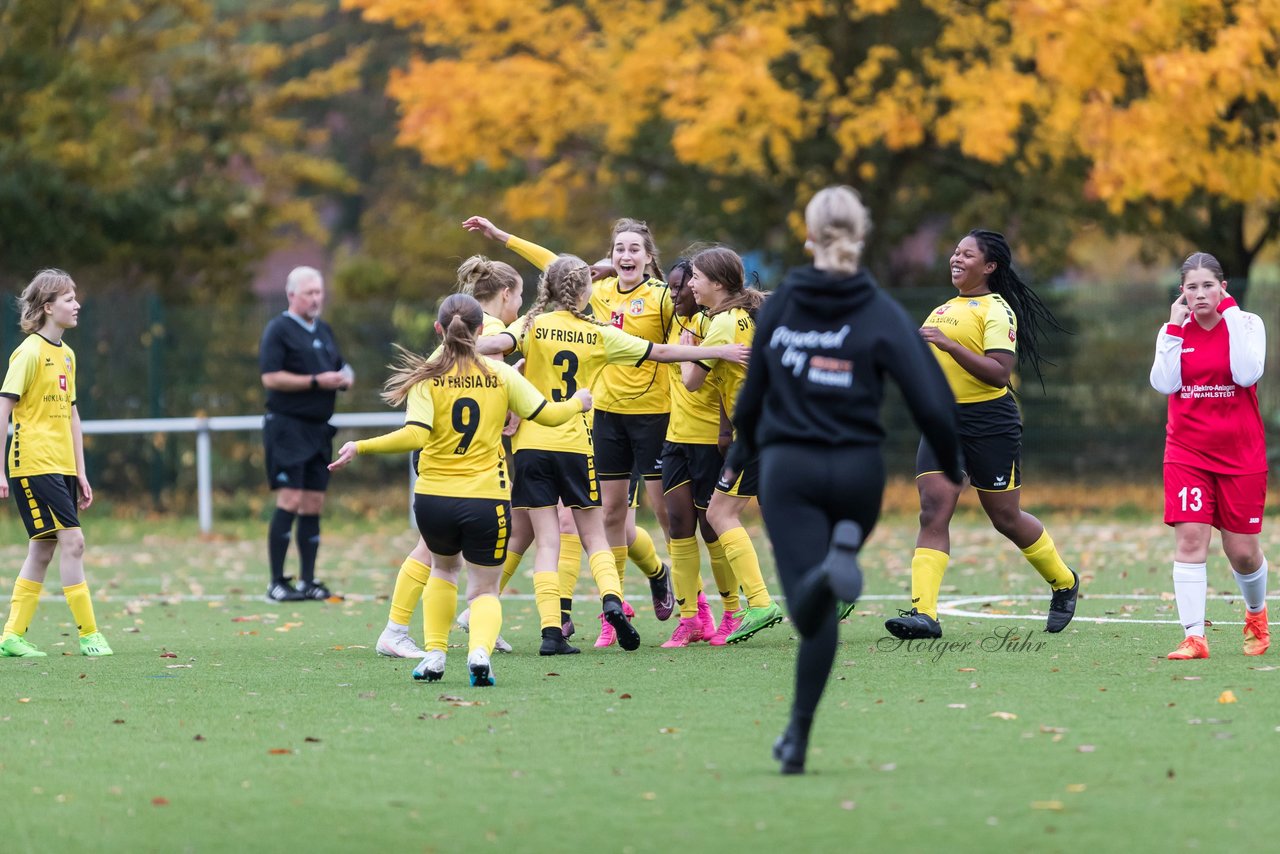 Bild 314 - wBJ SV Wahlstedt - SV Frisia 03 Risum-Lindholm : Ergebnis: 1:2